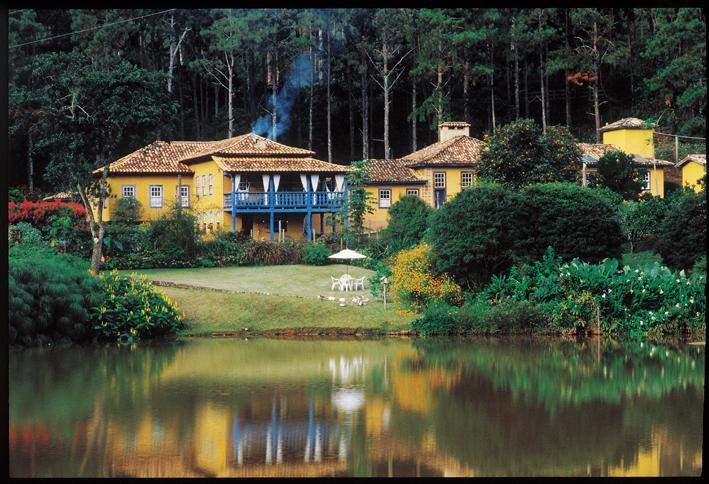 Hotel Fazenda Santa Marina Santana dos Montes Bagian luar foto